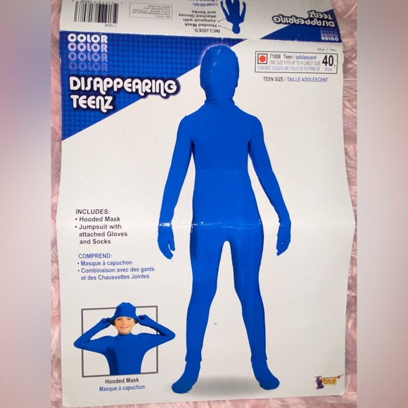 Blue morph suit - Picture 1 of 7